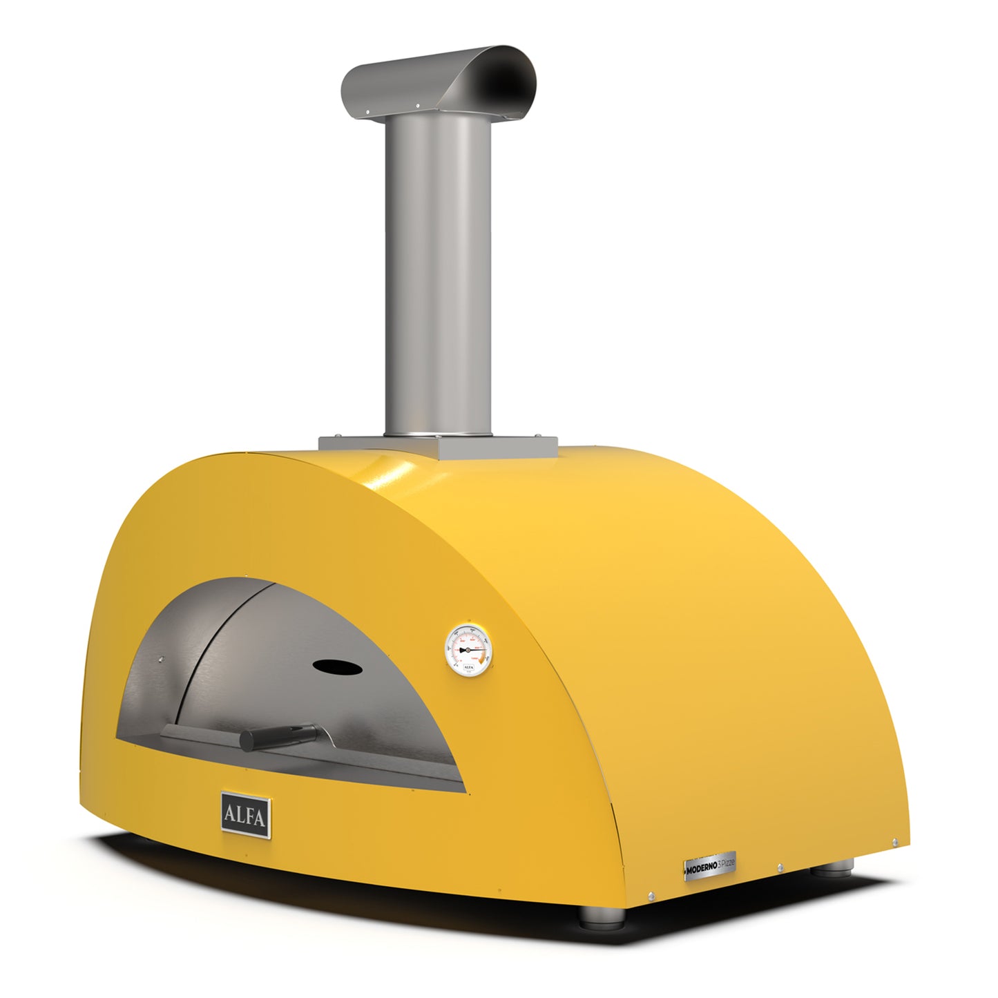 Alfa Moderno 3 Pizze Wood-Fired Pizza Oven (Wood Fuel)