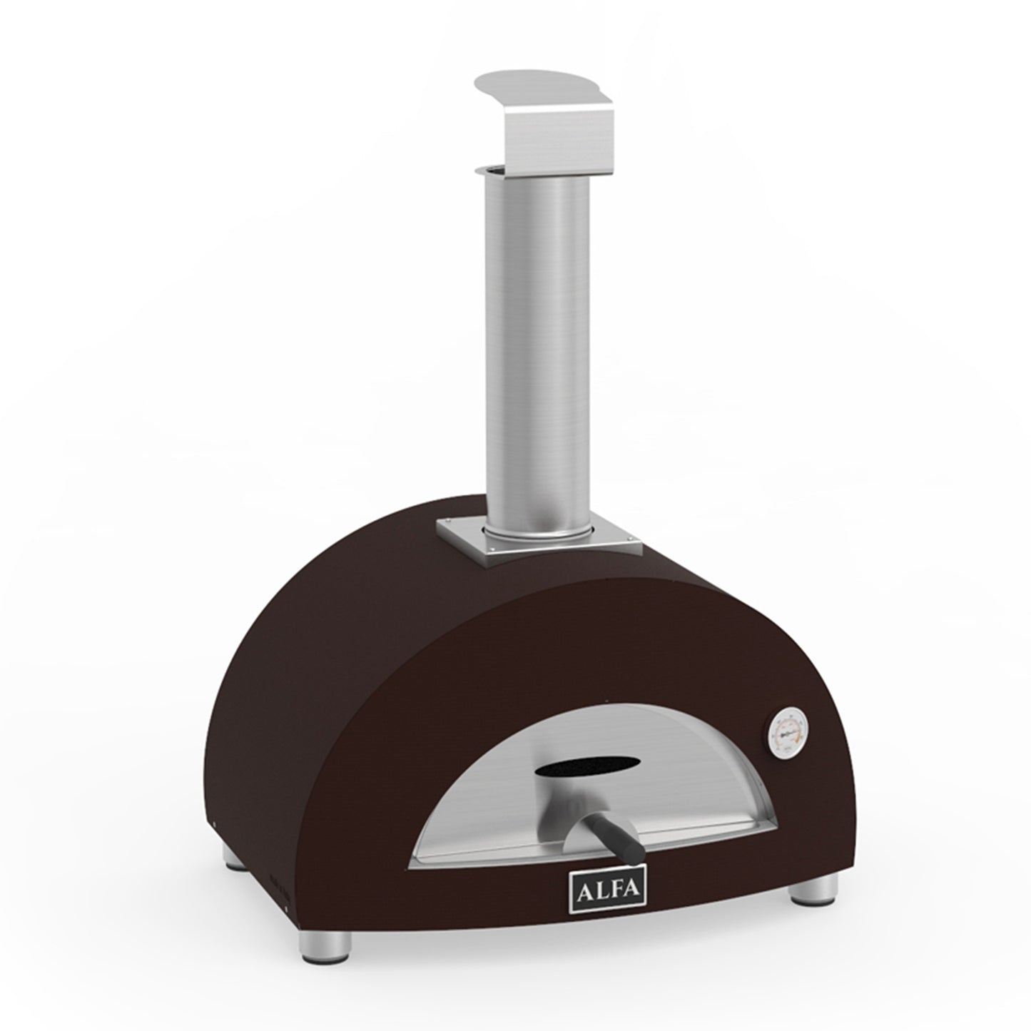 Alfa Moderno Nano Pizza Oven in Copper (Wood Fuel)