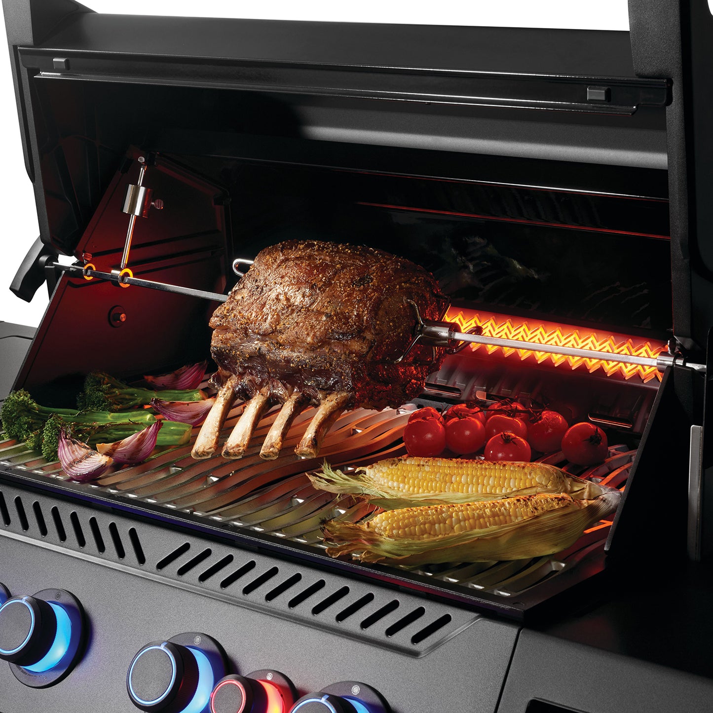 Napoleon Prestige 500 Phantom Connected RSIB w/ Infrared Side and Rear Burner (Matte Black) 6-Burner w/ WiFi & Bluetooth