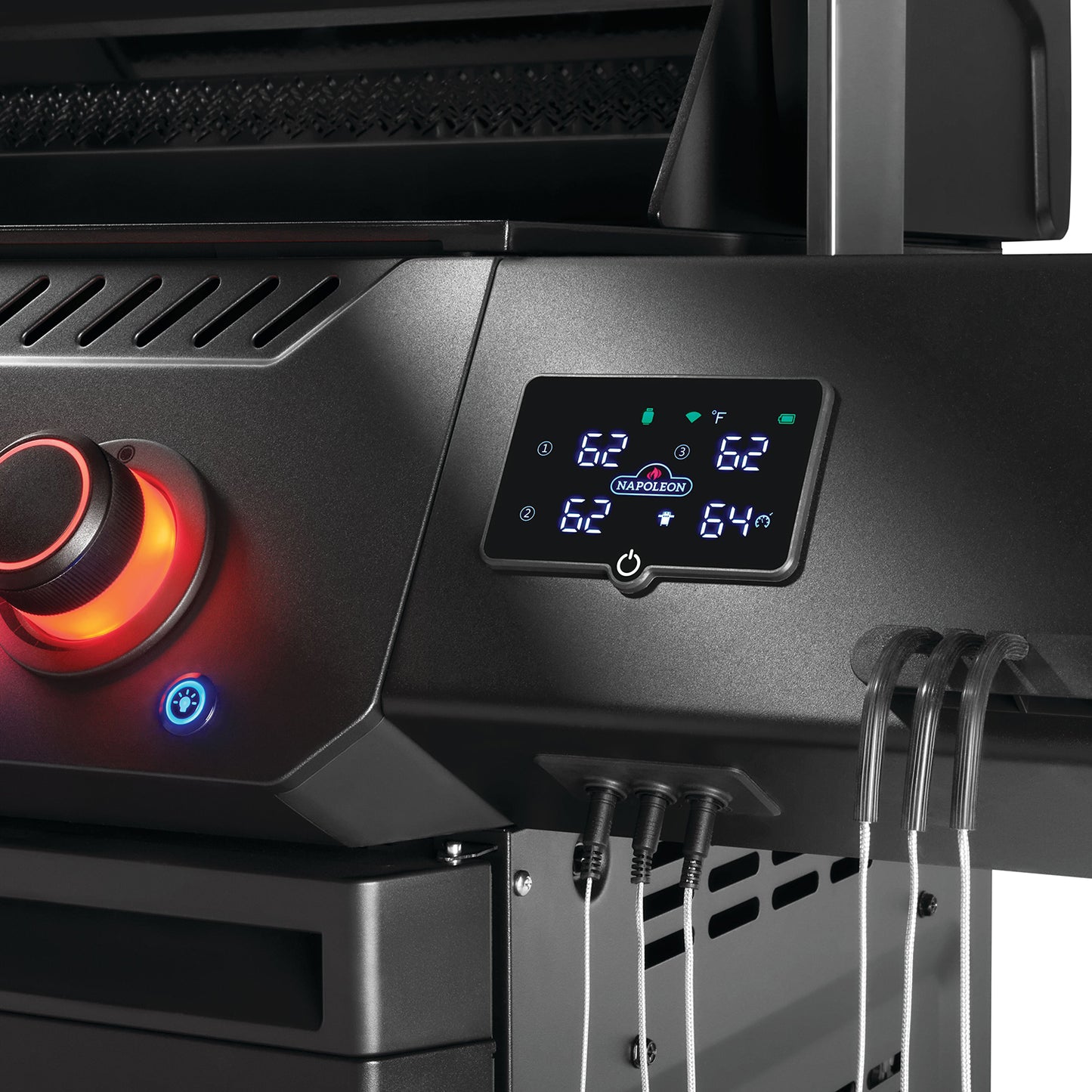 Napoleon Prestige 500 Phantom Connected RSIB w/ Infrared Side and Rear Burner (Matte Black) 6-Burner w/ WiFi & Bluetooth