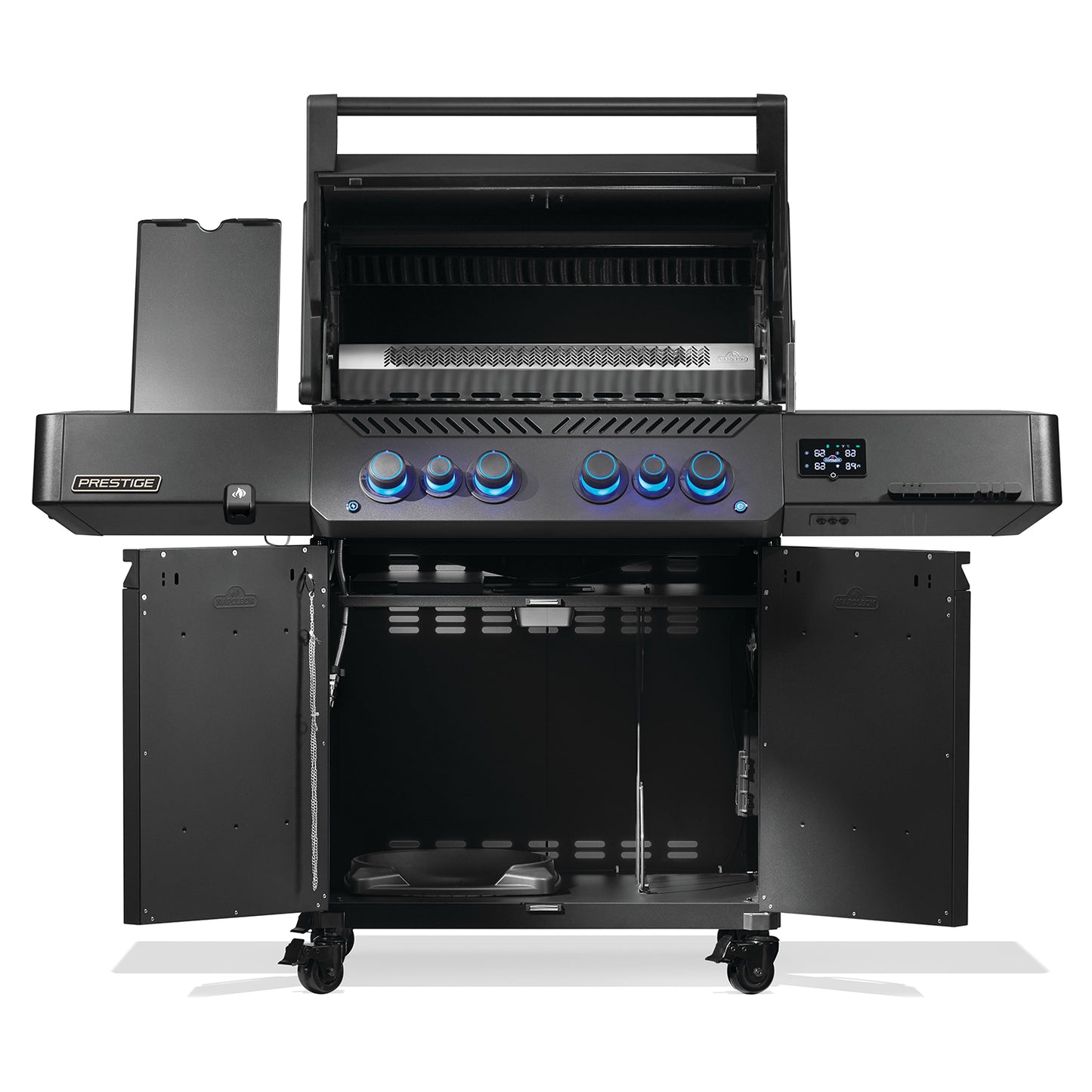 Napoleon Prestige 500 Phantom Connected RSIB w/ Infrared Side and Rear Burner (Matte Black) 6-Burner w/ WiFi & Bluetooth