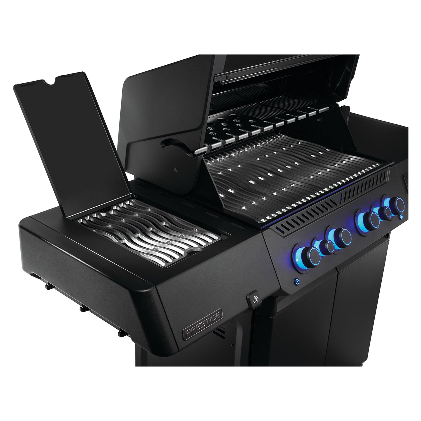 Napoleon Prestige 500 Phantom Connected RSIB w/ Infrared Side and Rear Burner (Matte Black) 6-Burner w/ WiFi & Bluetooth