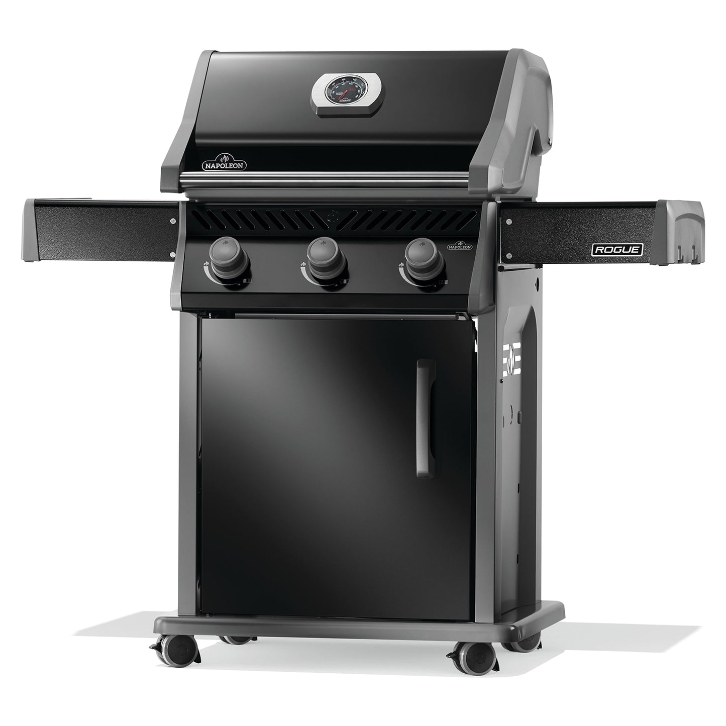 Napoleon Rogue 425 Gas BBQ Grill (Black) w/ Stainless Steel Grids 3-Burner