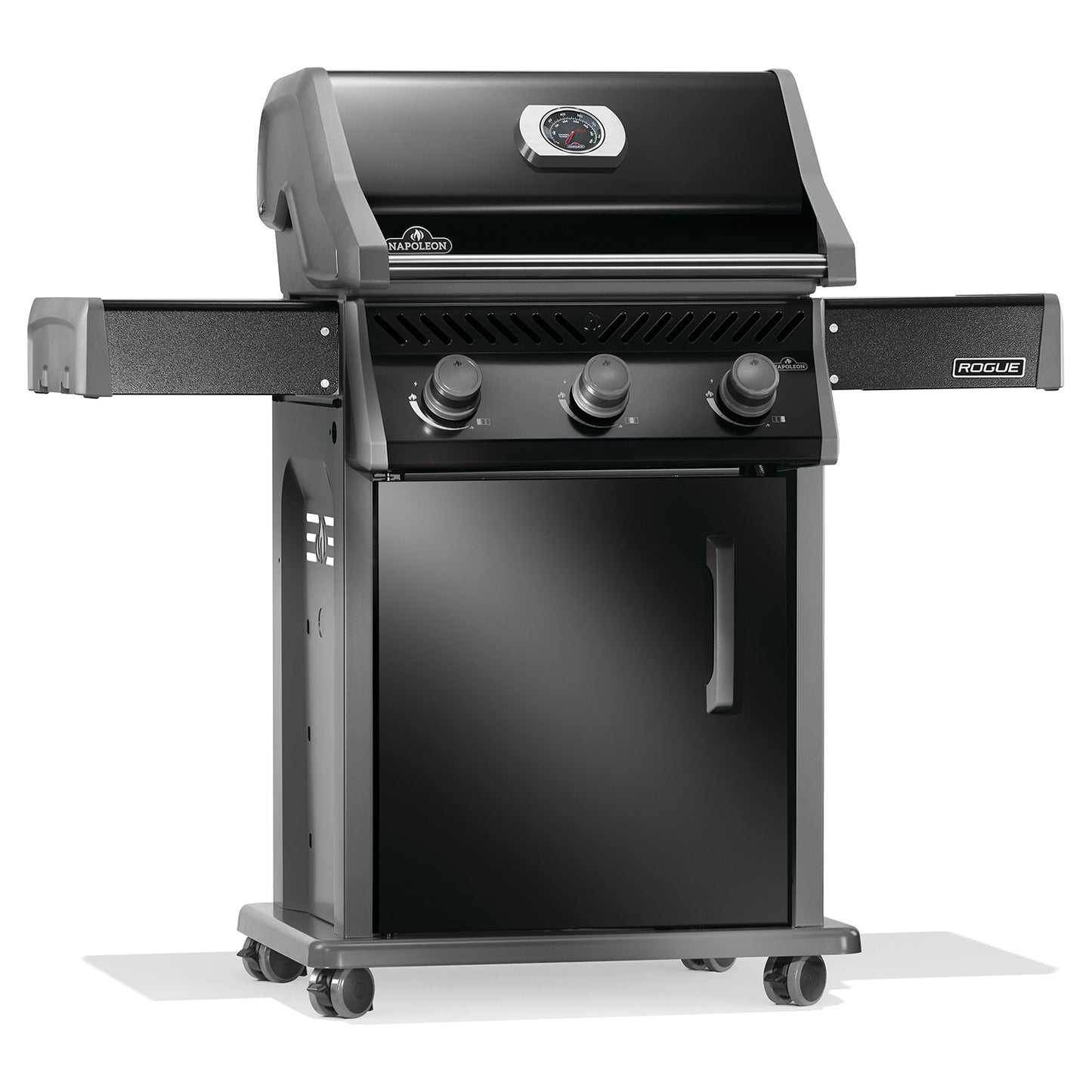 Napoleon Rogue 425 Gas BBQ Grill (Black) w/ Stainless Steel Grids 3-Burner