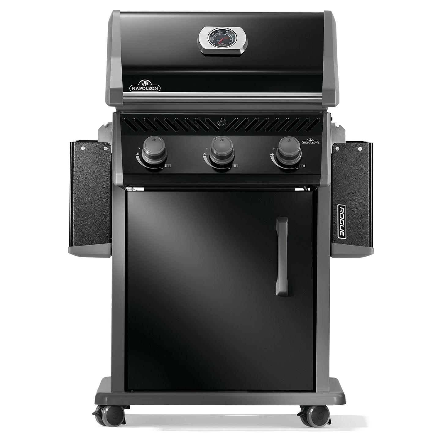 Napoleon Rogue 425 Gas BBQ Grill (Black) w/ Stainless Steel Grids 3-Burner