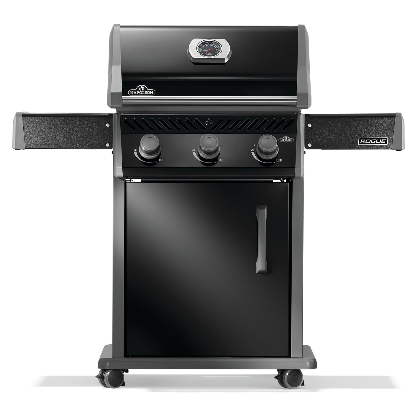 Napoleon Rogue 425 Gas BBQ Grill (Black) w/ Stainless Steel Grids 3-Burner