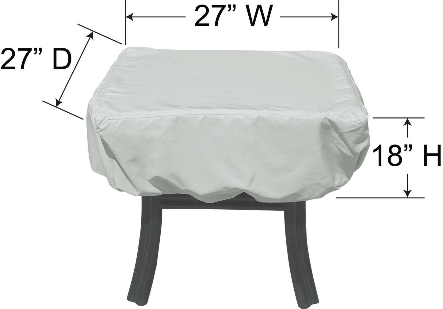 Treasure Garden NEW Covers (Firepits, Ottomans & Occasional Tables)