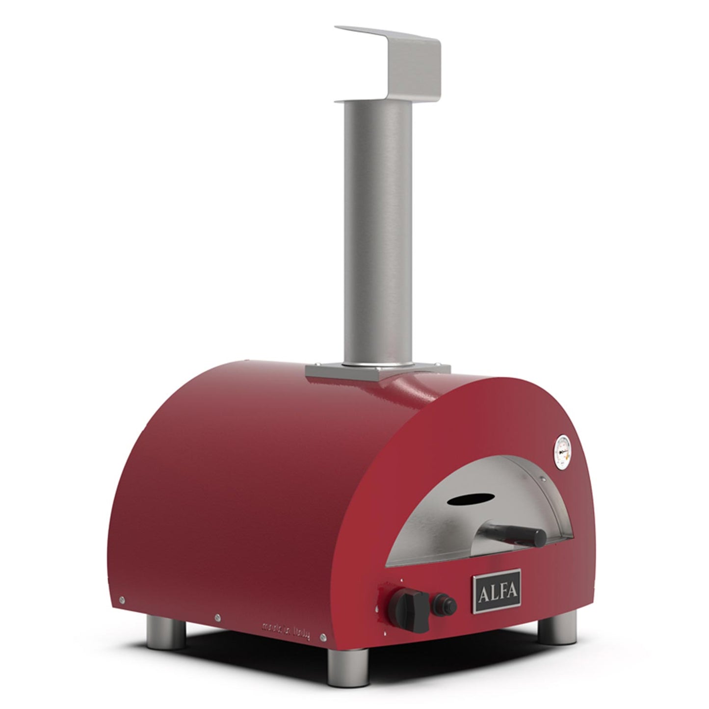 Alfa Moderno Portable Pizza Oven in Antique Red (LP)