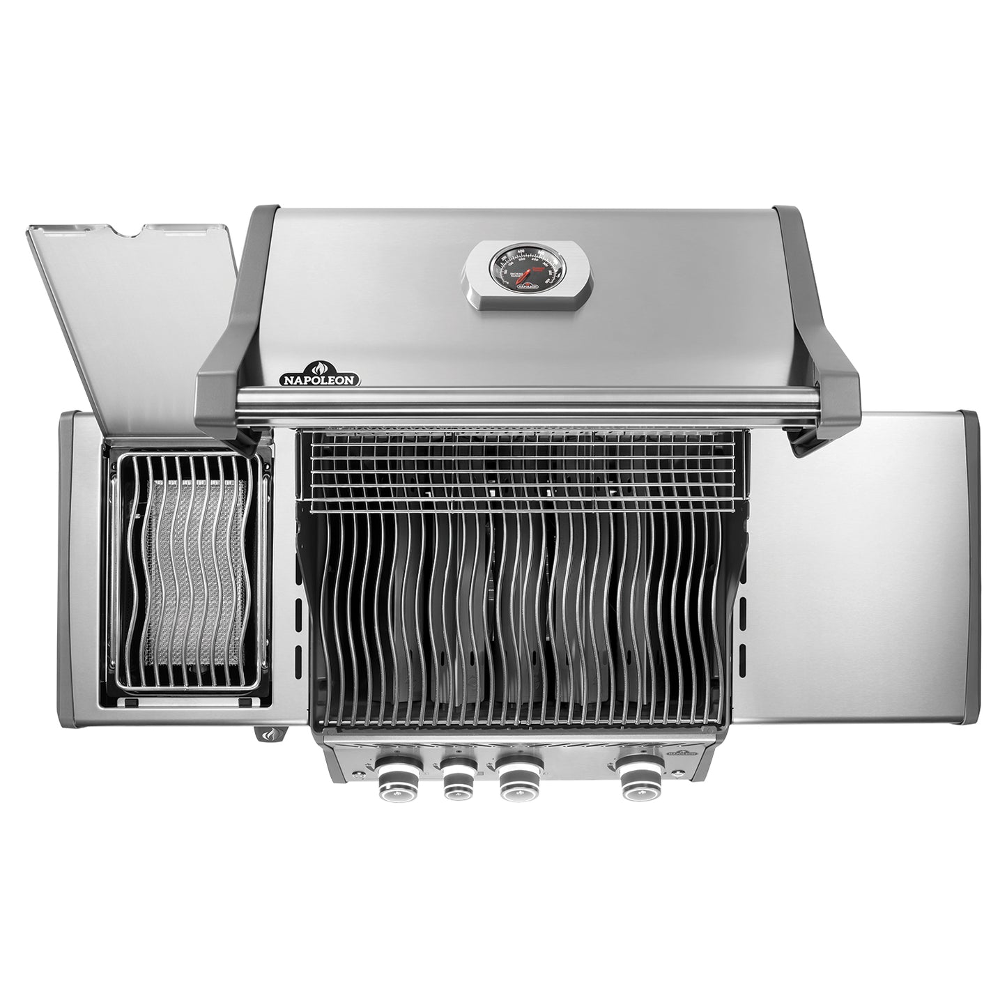Napoleon Rogue PRO 425 SIB w/ Infrared Side Burner (Stainless) 4-Burner