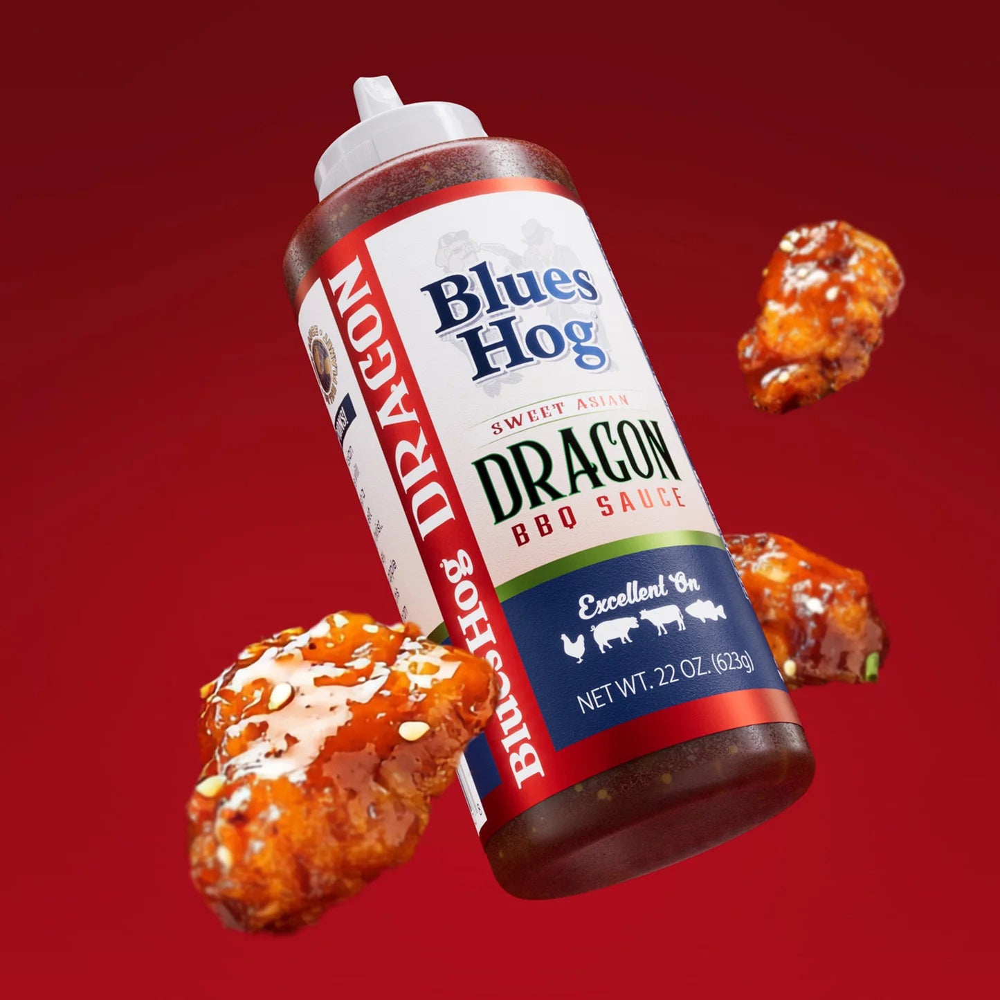 Blues Hog Sweet Dragon Asian BBQ Sauce (22 oz) Squeeze Bottle
