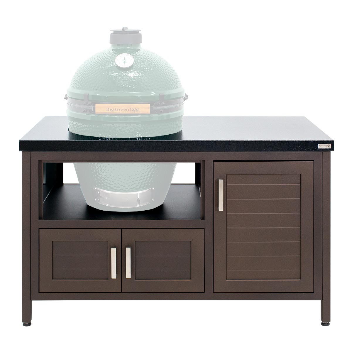 Large Big Green Egg + 53in Modern Farmhouse Table Package