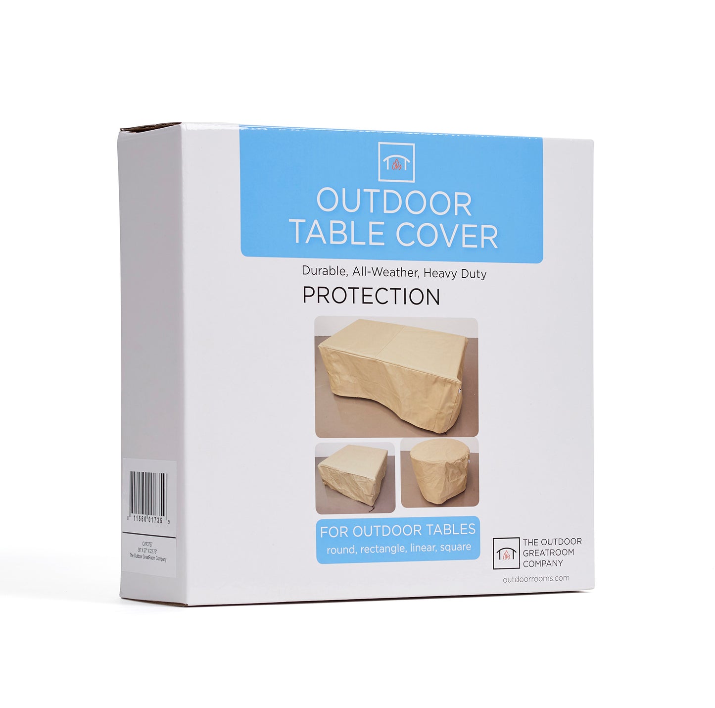 Weather-resistant Protective Cover for Brooks, Kenwood, Cirvalo and Cove Round Fire Tables CVR42