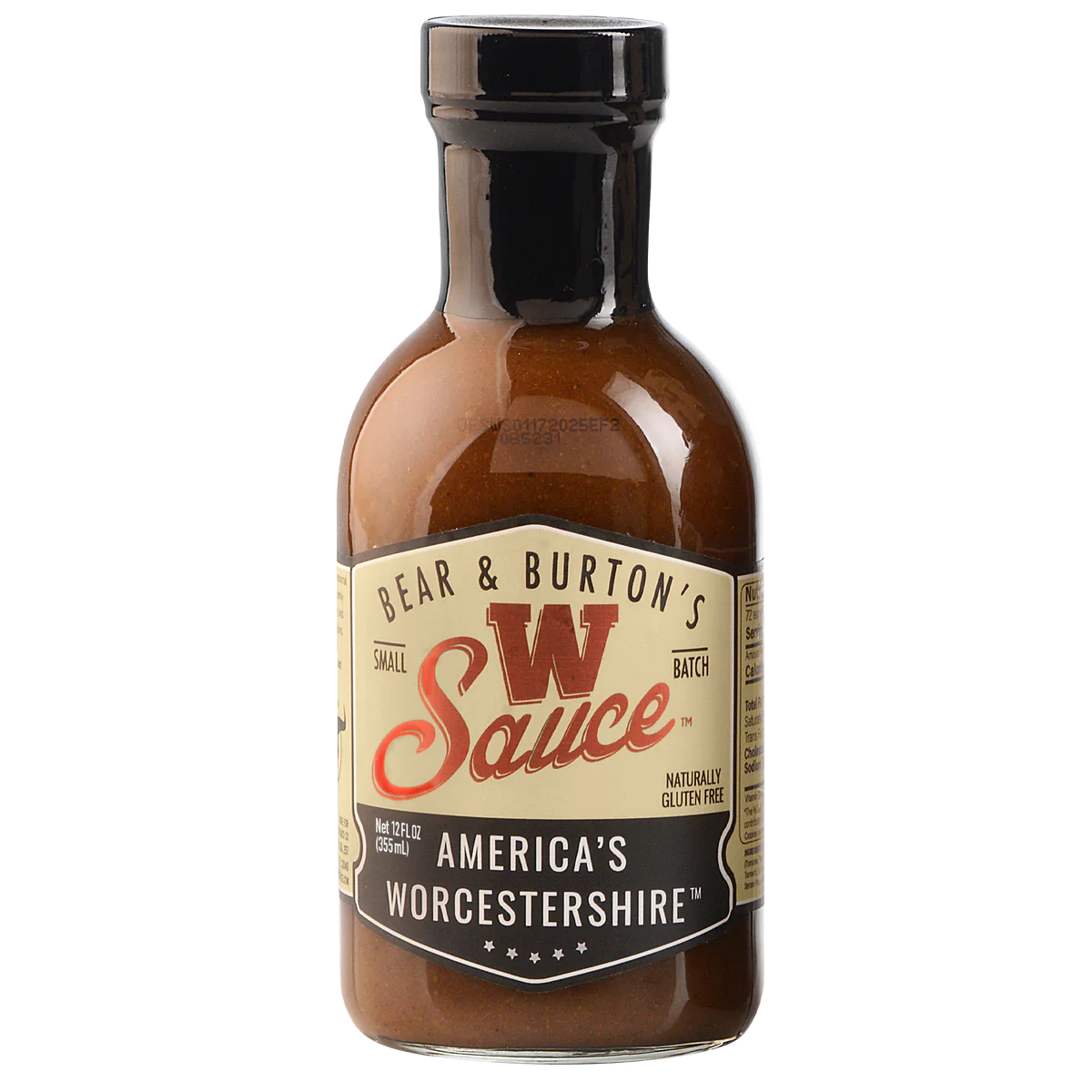 Bear and Burton's W Sauce Worcestershire 12 oz