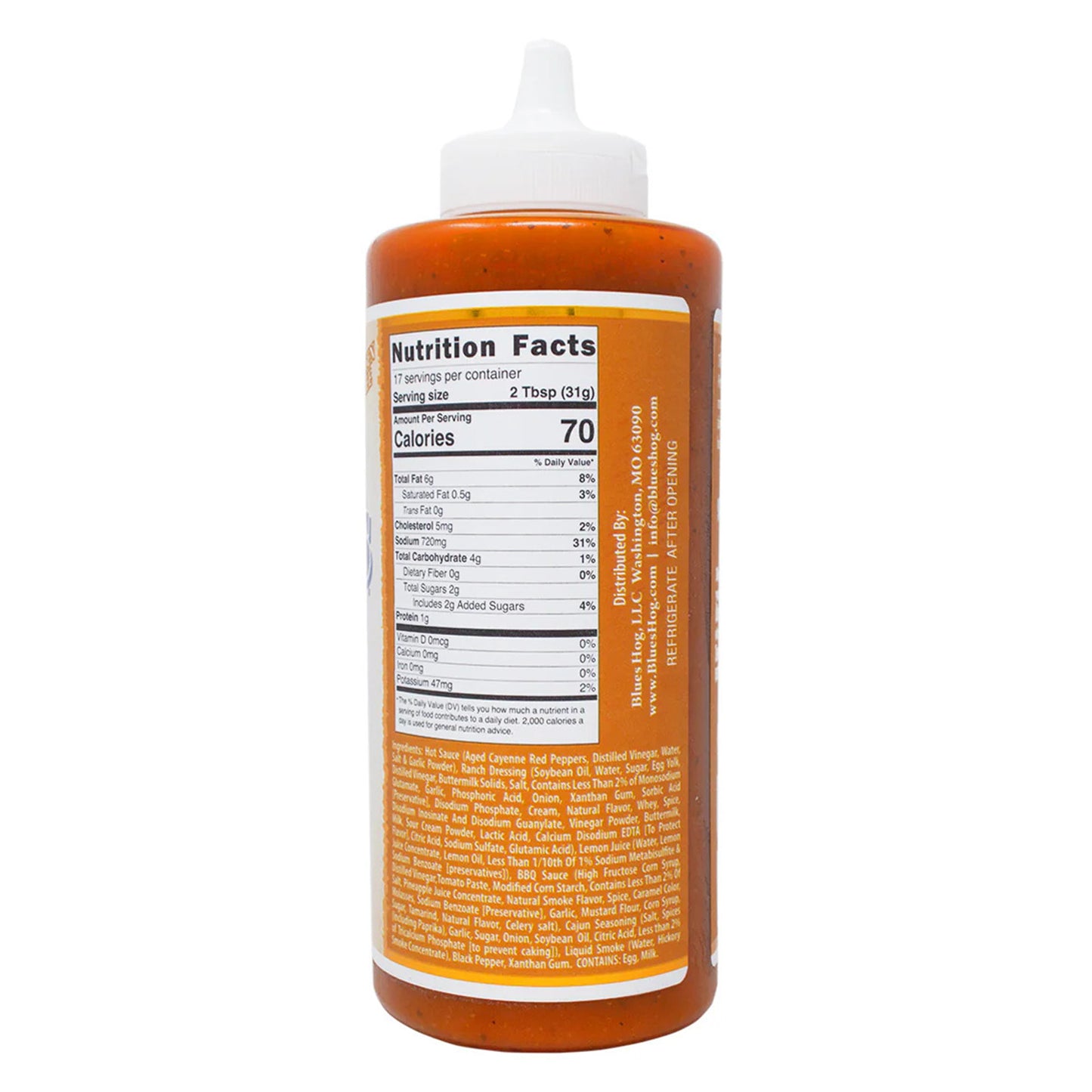 Blues Hog Wild Wing Sauce (18.5oz) Squeeze Bottle