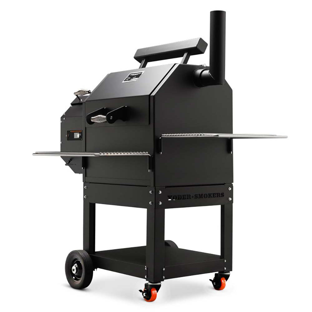 Yoder Smokers YS480s Pellet Grill (Standard Cart) w/ T-Stat Door Kit