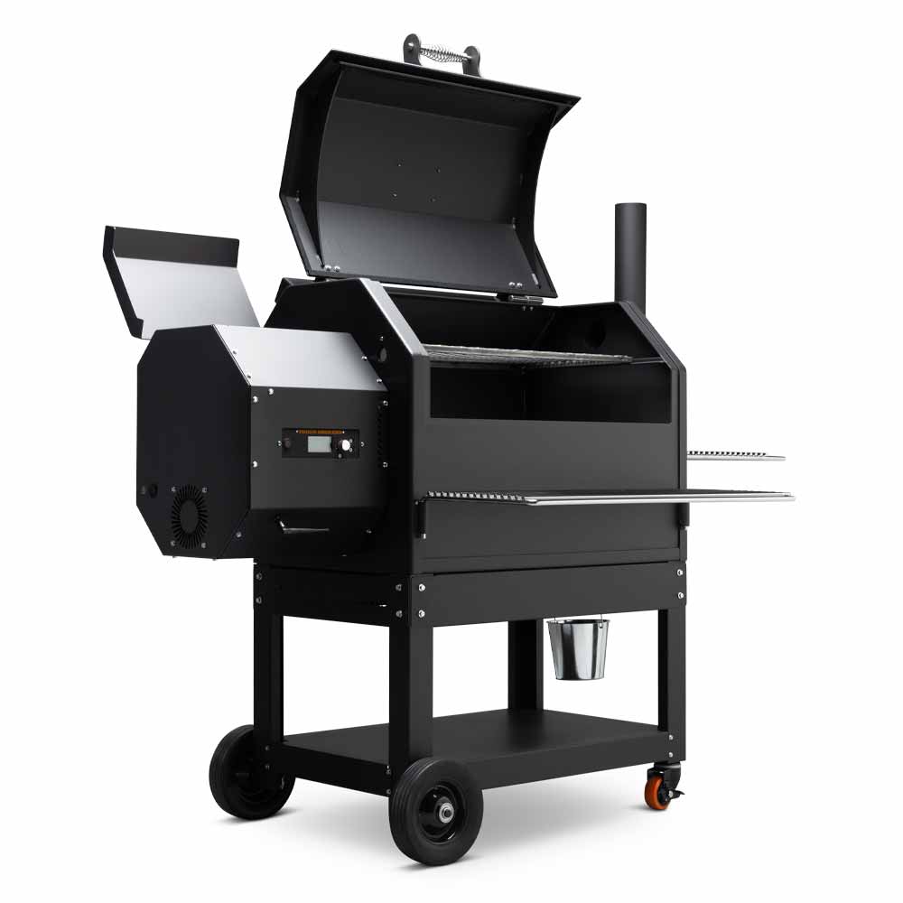 Yoder Smokers YS640s Pellet Grill (Standard Cart) w/ T-Stat Door Kit