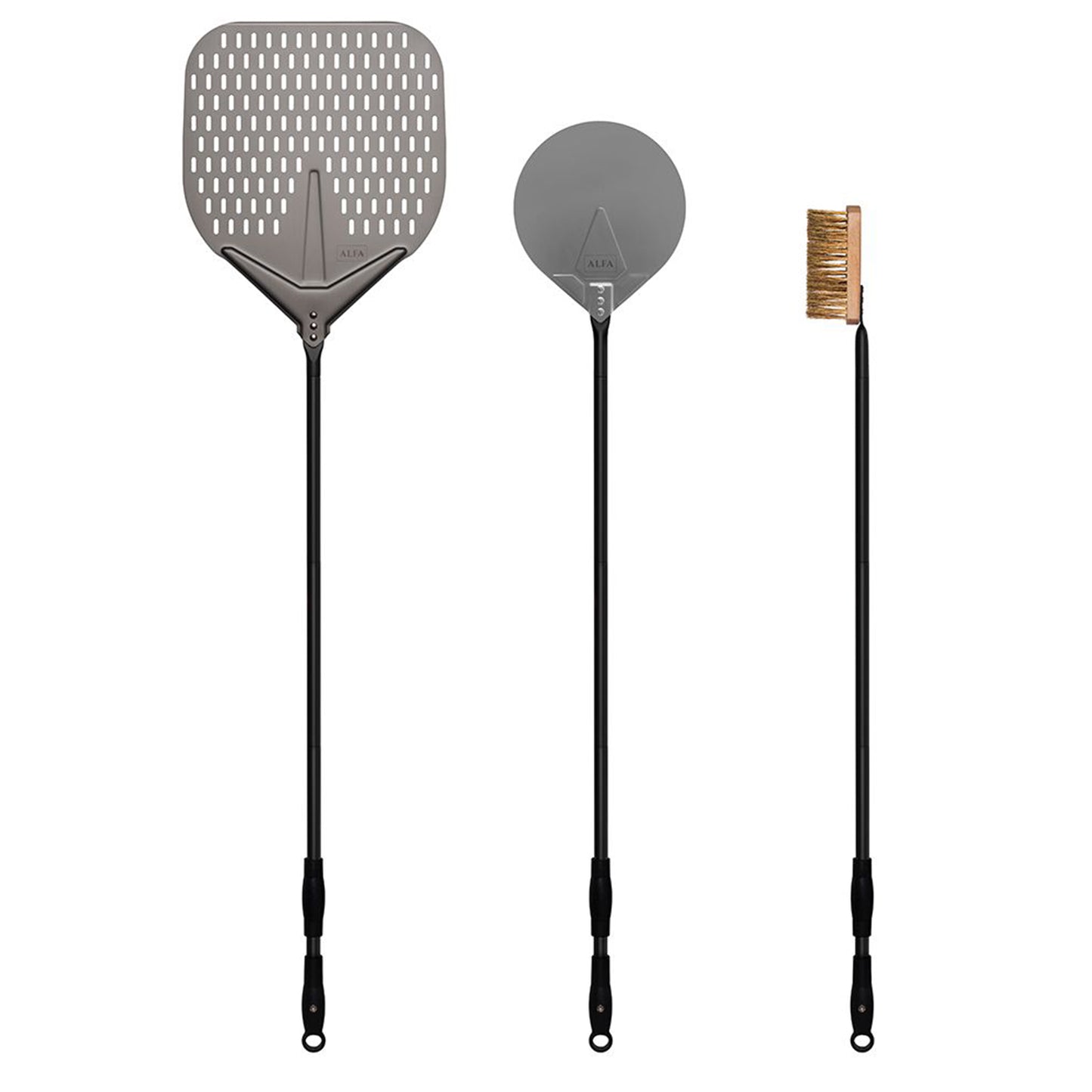 Alfa 48-Inch 3-Piece Gas Large Pizza Peel Set