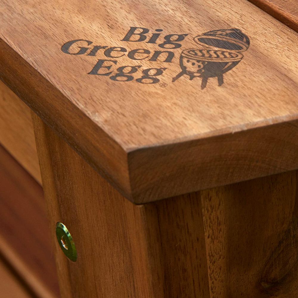 XL Big Green Egg + Acacia Table Package