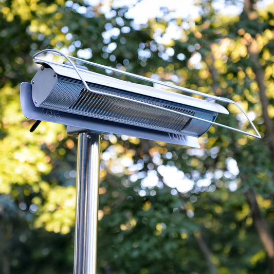 Aura Patio Plus Weatherproof Infrared Patio Heater w- Remote Control AURAPP15120SS