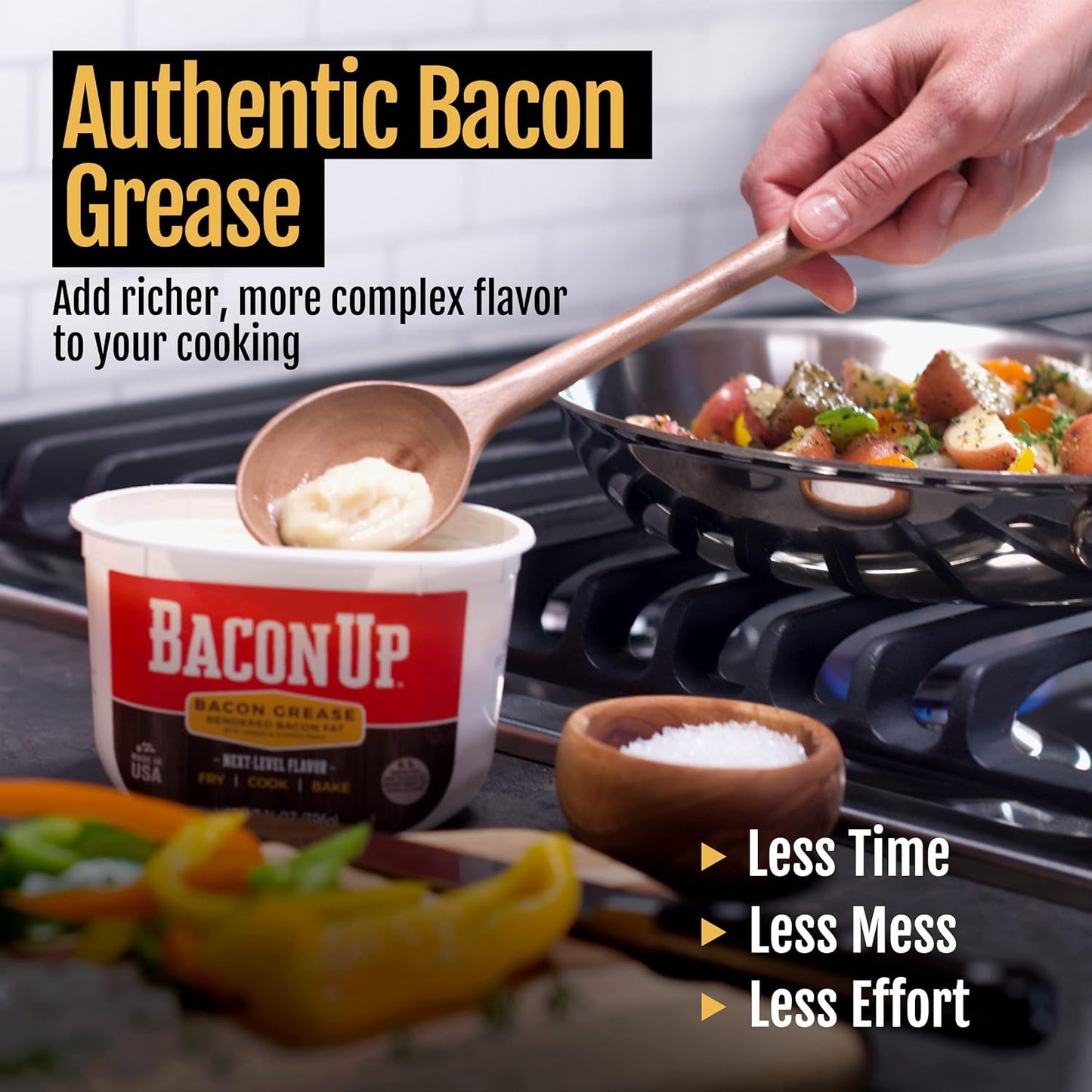 BACON UP Bacon Grease (14oz)
