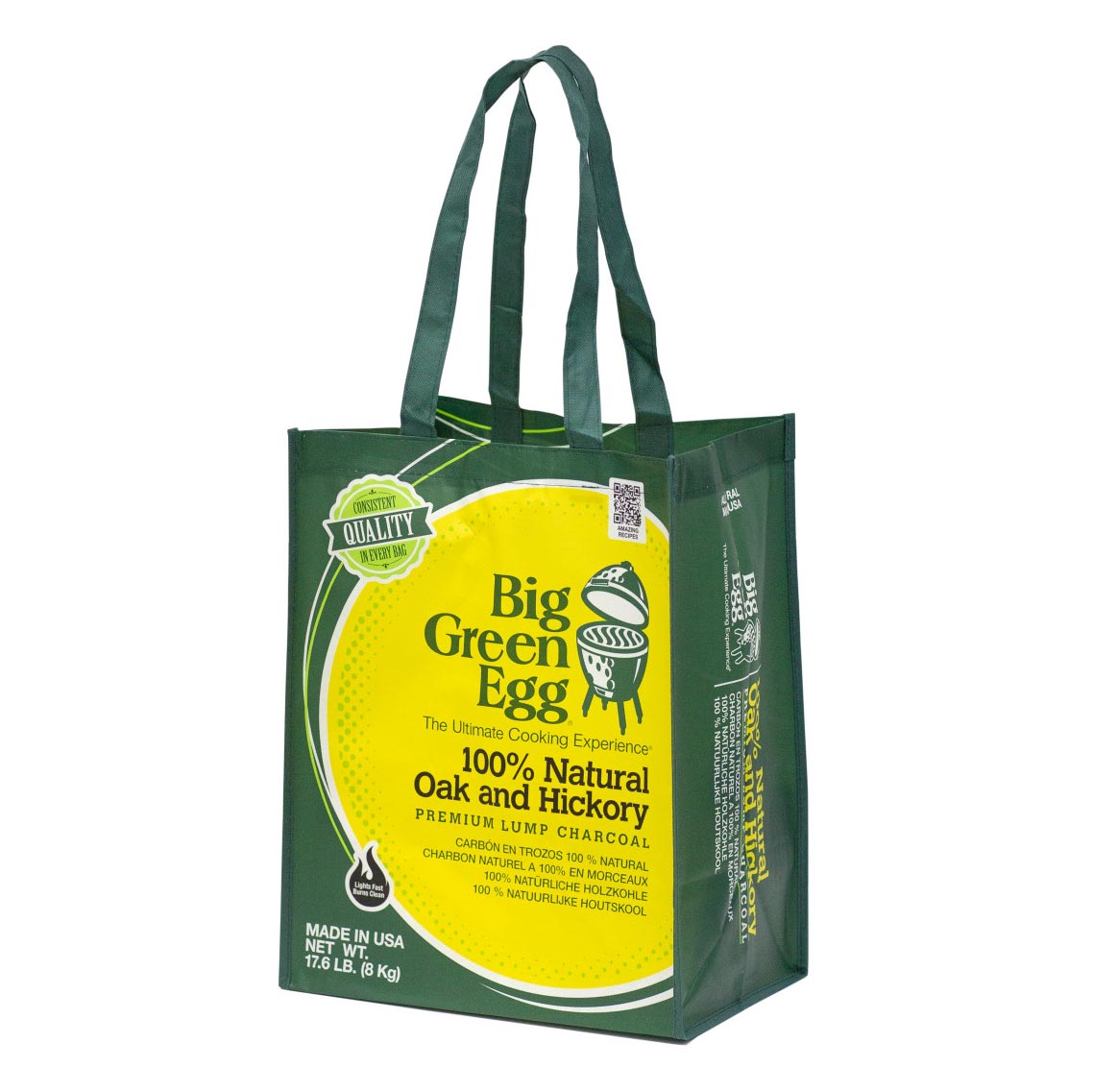 Big Green Egg Reusable Tote Bag (Charcoal)