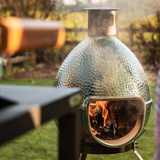 Big Green Egg Chiminea