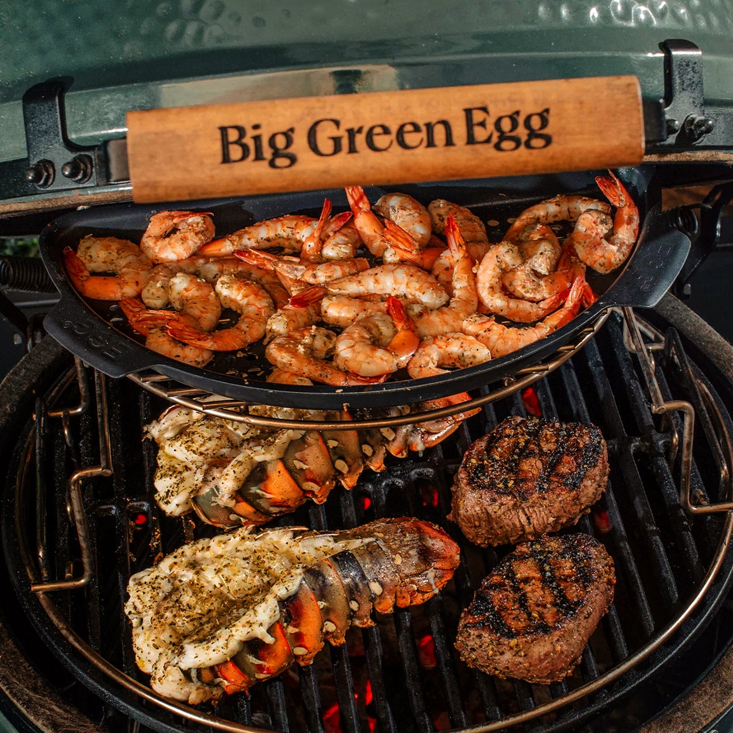 Perforated Half Grid (XL Big Green Egg)