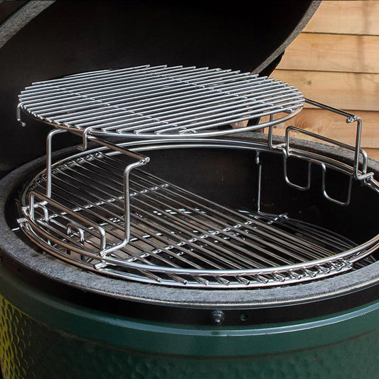 2 Piece Multi-Level Rack (Large Big Green Egg)