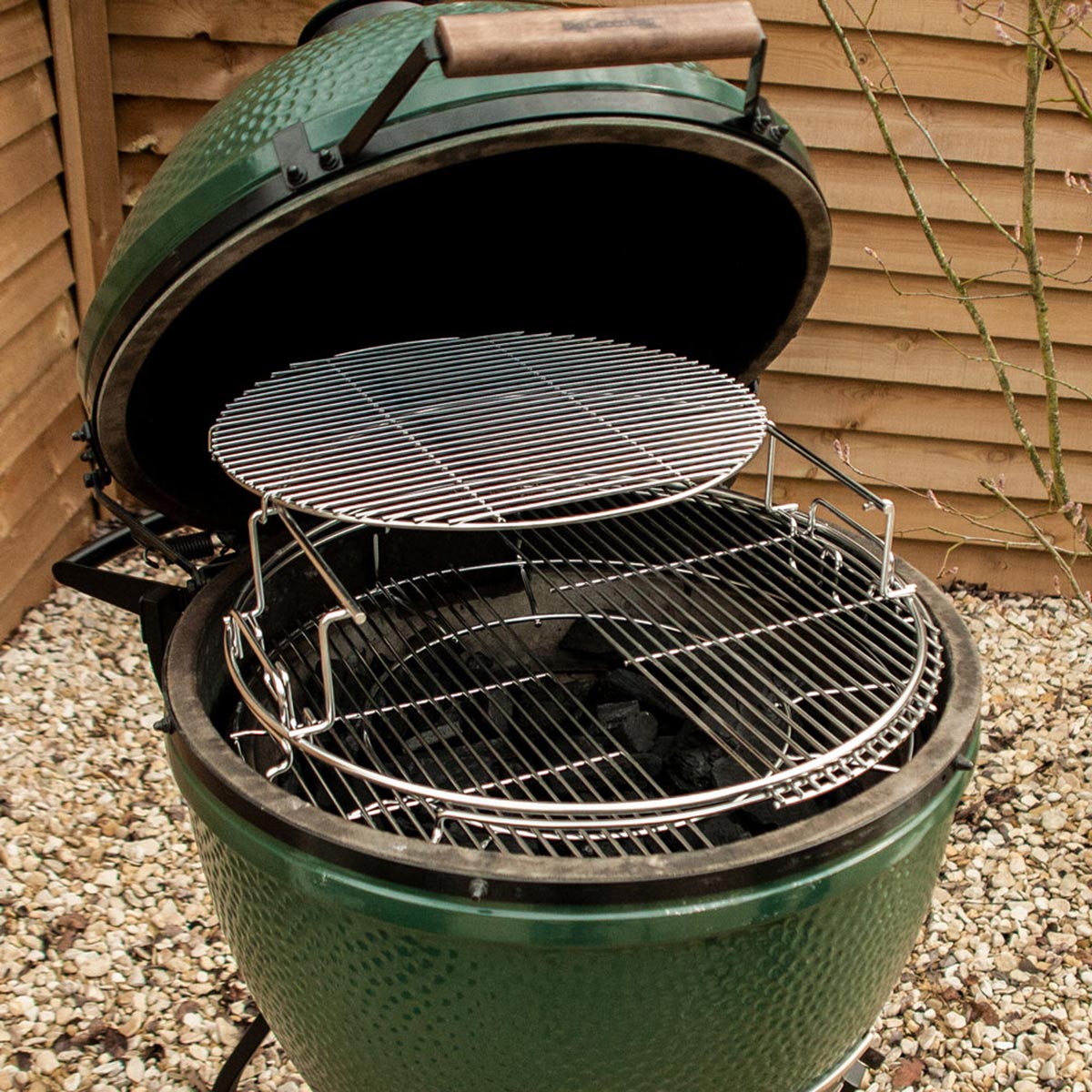 2 Piece Multi-Level Rack (Large Big Green Egg)
