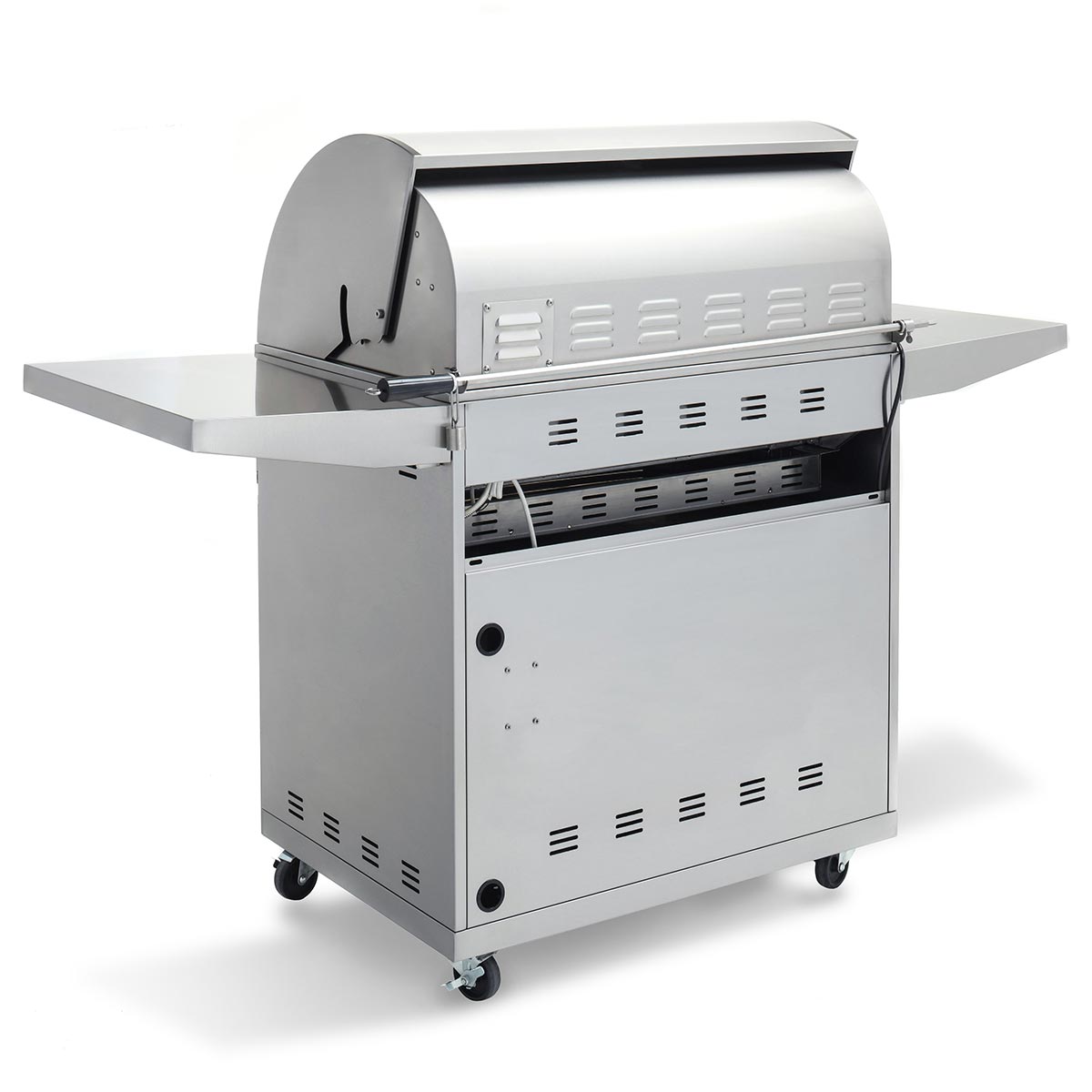 Blaze PRO 34" 3-Burner Built-In Gas Grill w/ Grill Cart