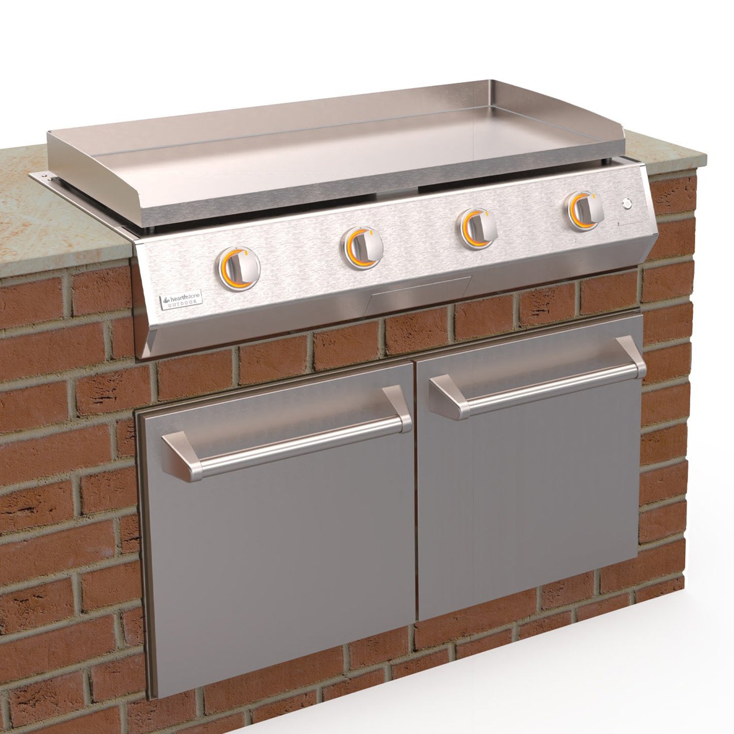 Brabura 40 Gas Griddle (Stainless Steel)