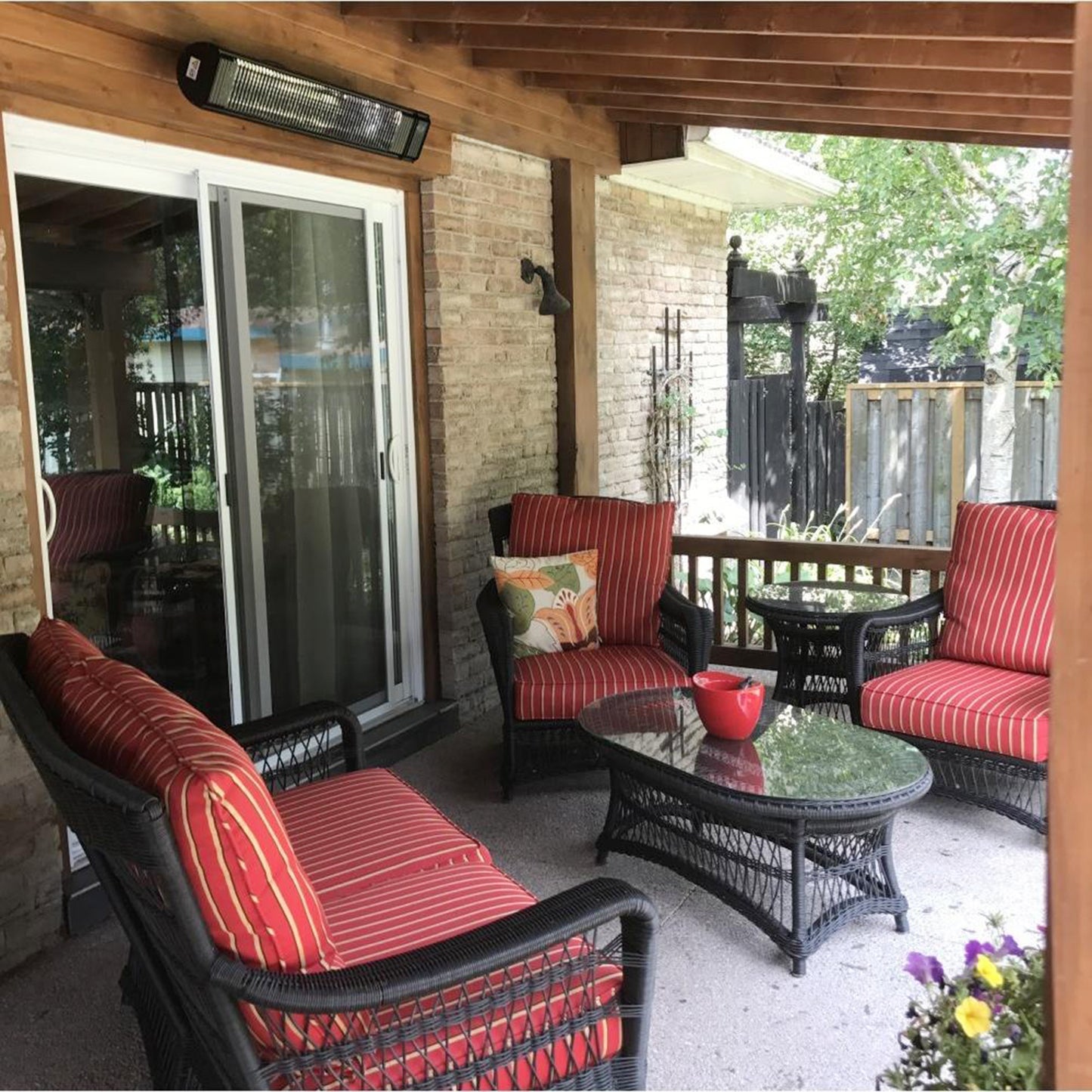 Aura CF40240B Carbon Fiber Infrared Heater w/ 2 Level Remote