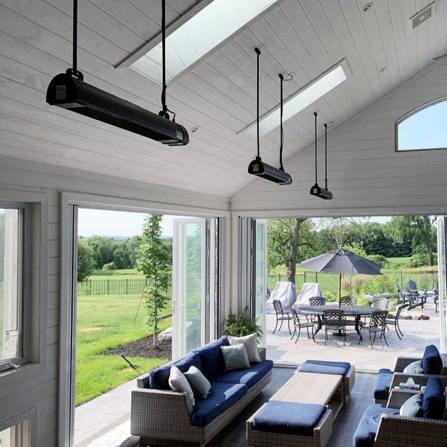 Aura CF40240B Carbon Fiber Infrared Heater w/ 2 Level Remote