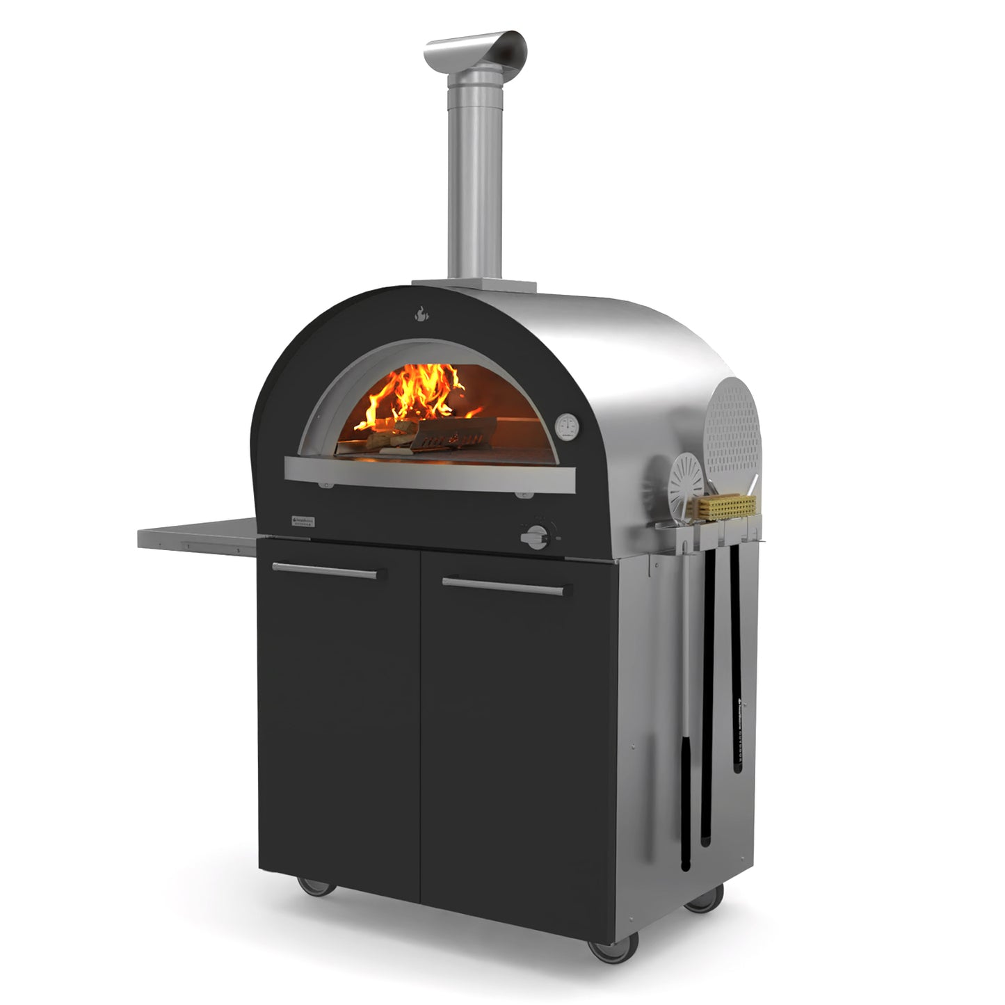 Hearthstone Genio Multi-Fuel Pizza Oven 4.9 w/ Rolling Base