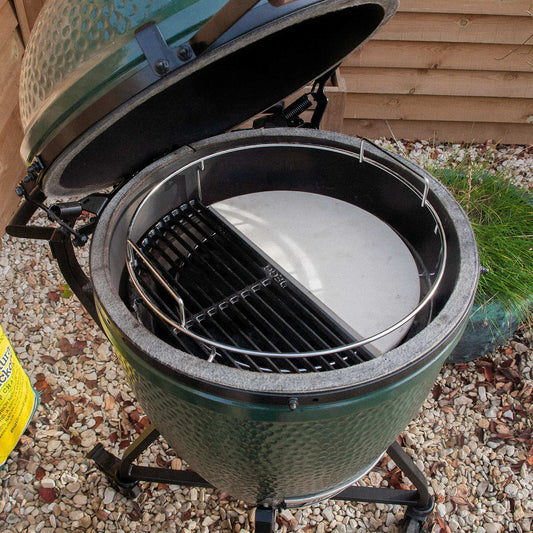 Half Moon convEGGtor for 2XL Big Green Egg