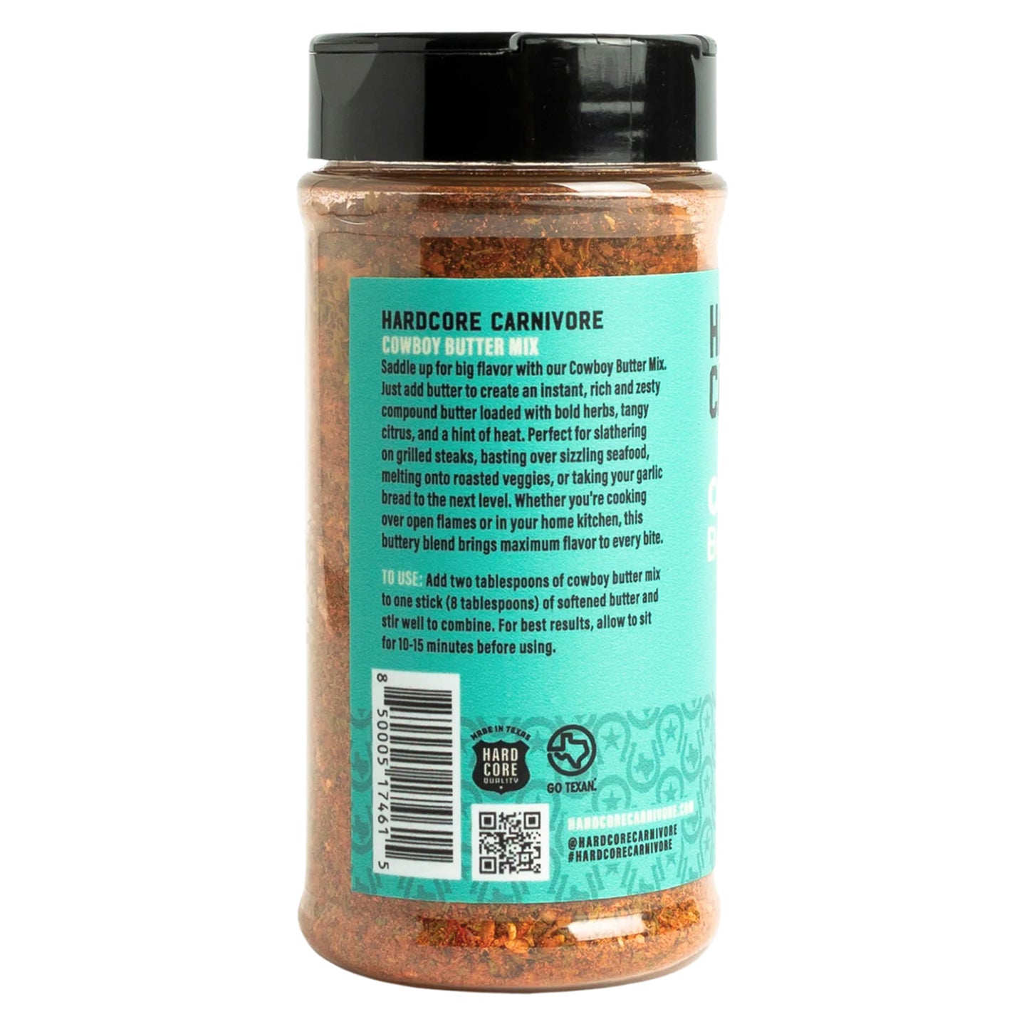 Hardcore Carnivore Cowboy Butter Mix Shaker (9oz)