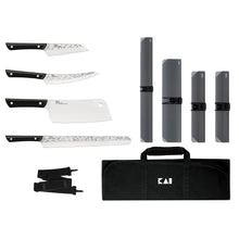 Load image into Gallery viewer, Kai PRO Series 5-Piece BBQ Knife Set HTS0630
