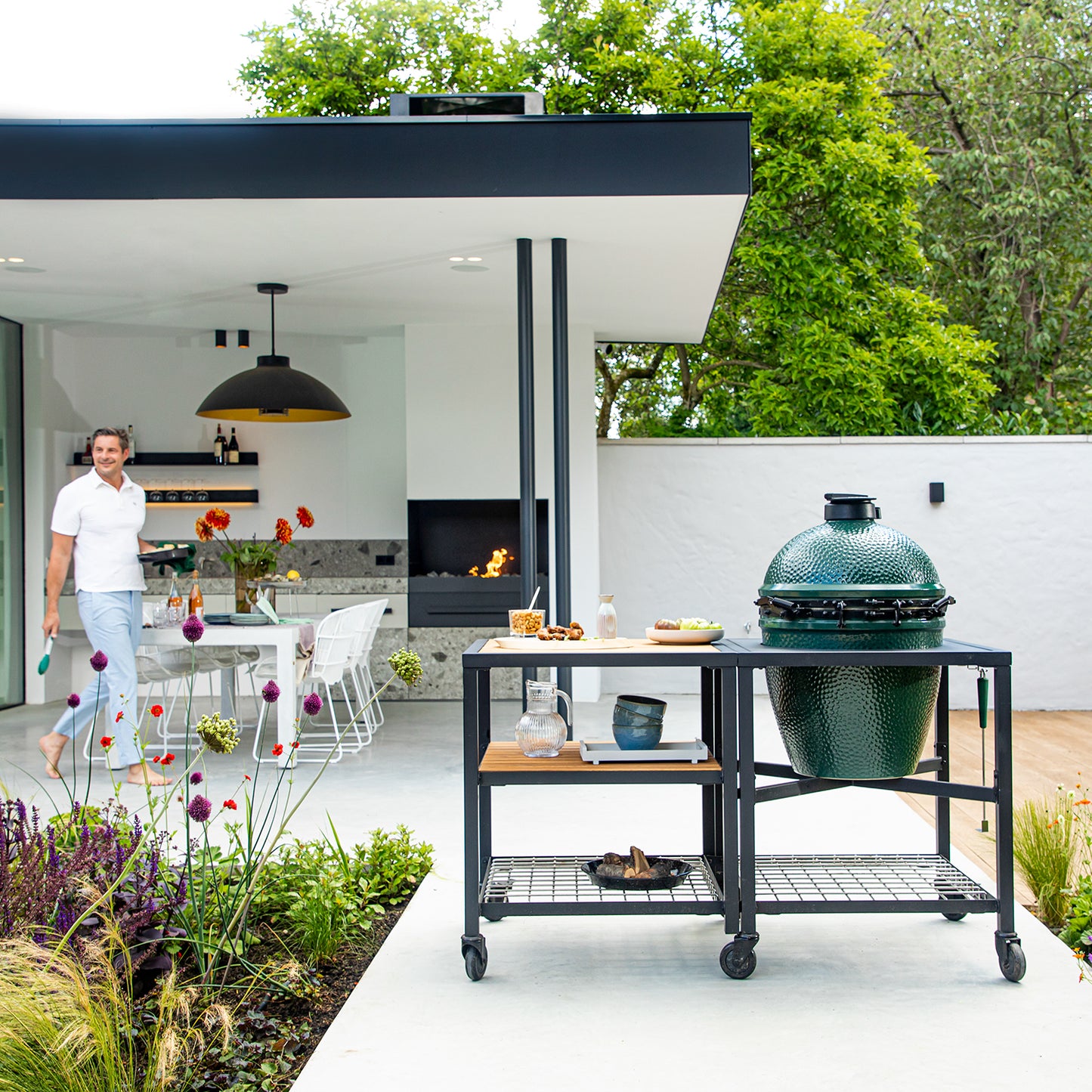Modular Nest Frame for Large Big Green Egg