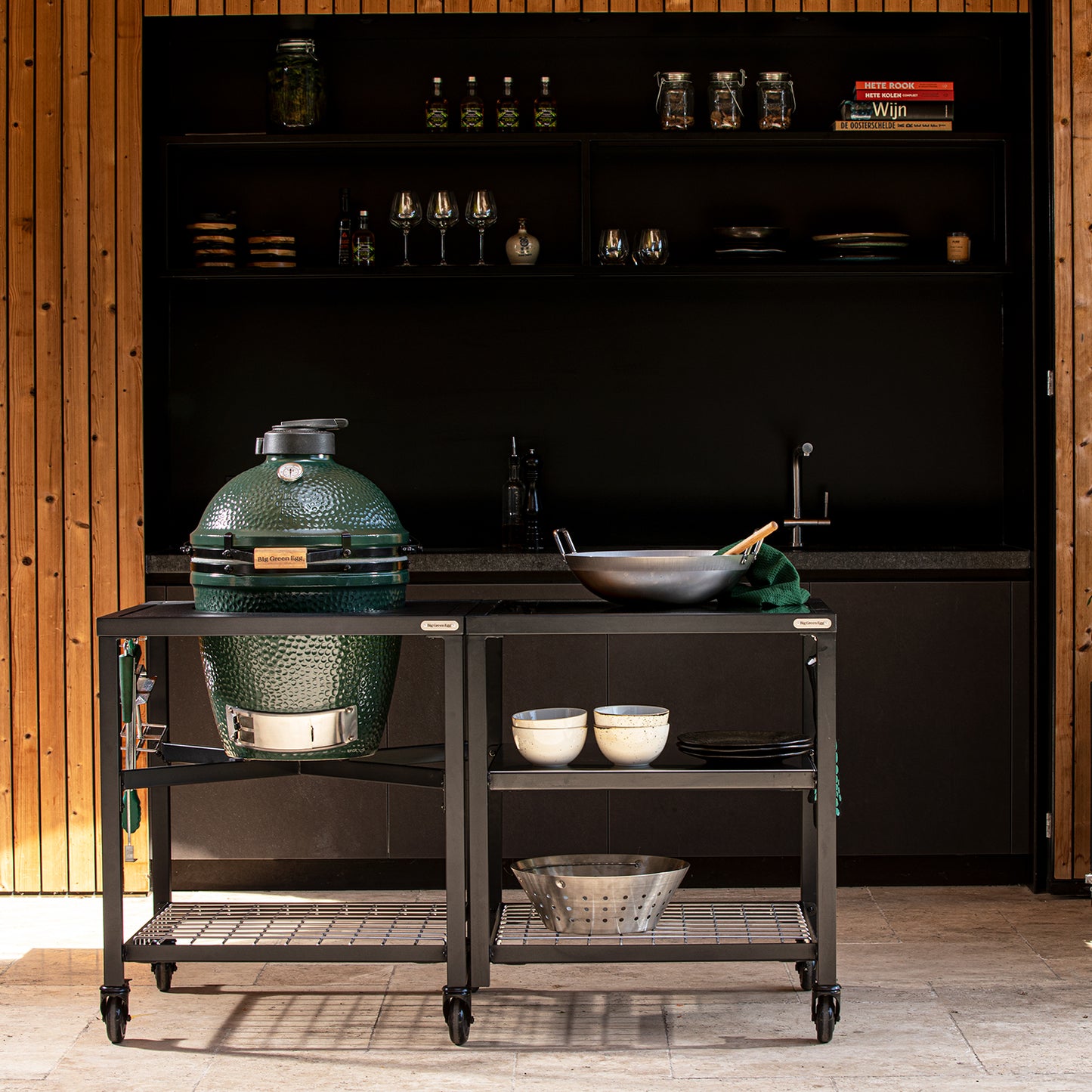 Modular Nest Frame for Medium Big Green Egg