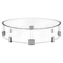 Load image into Gallery viewer, Kensington Round Patioflame Table w/ Glass Wind Guard
