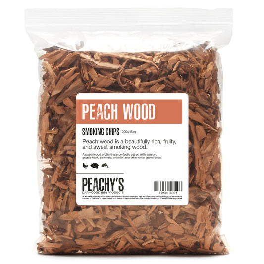 PEACH Chips | 200ci Bag of Premium Smoking Woods by PEACHY'S