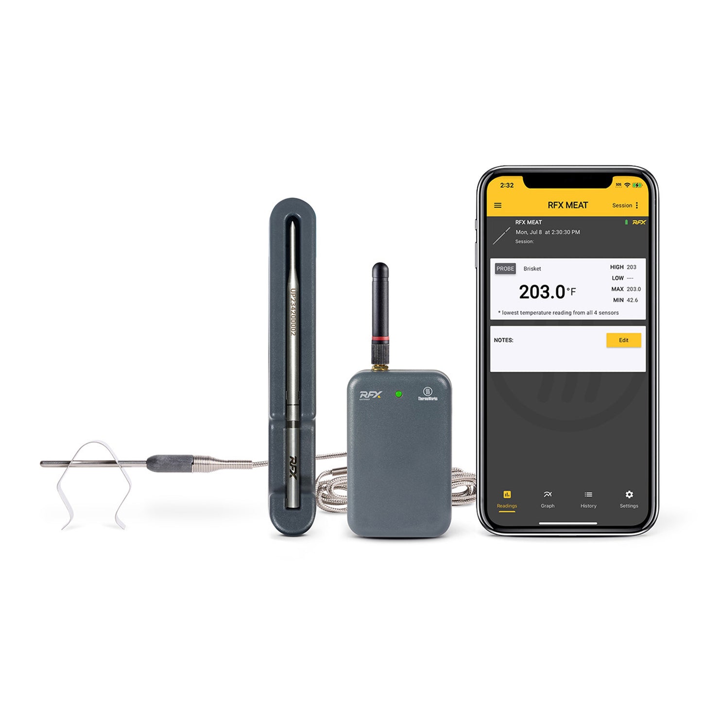 ThermoWorks RFX™ Wireless Probe Starter Kit