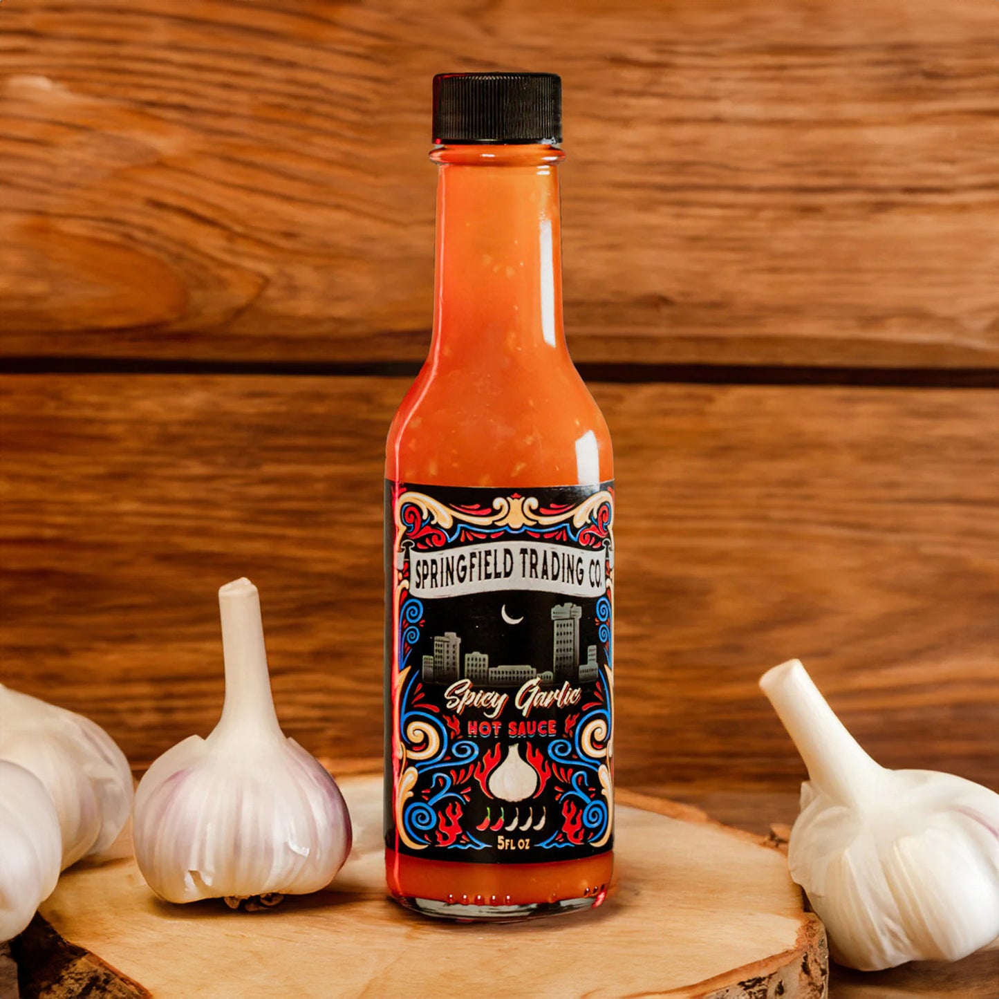 Spicy Garlic Hot Sauce 5oz