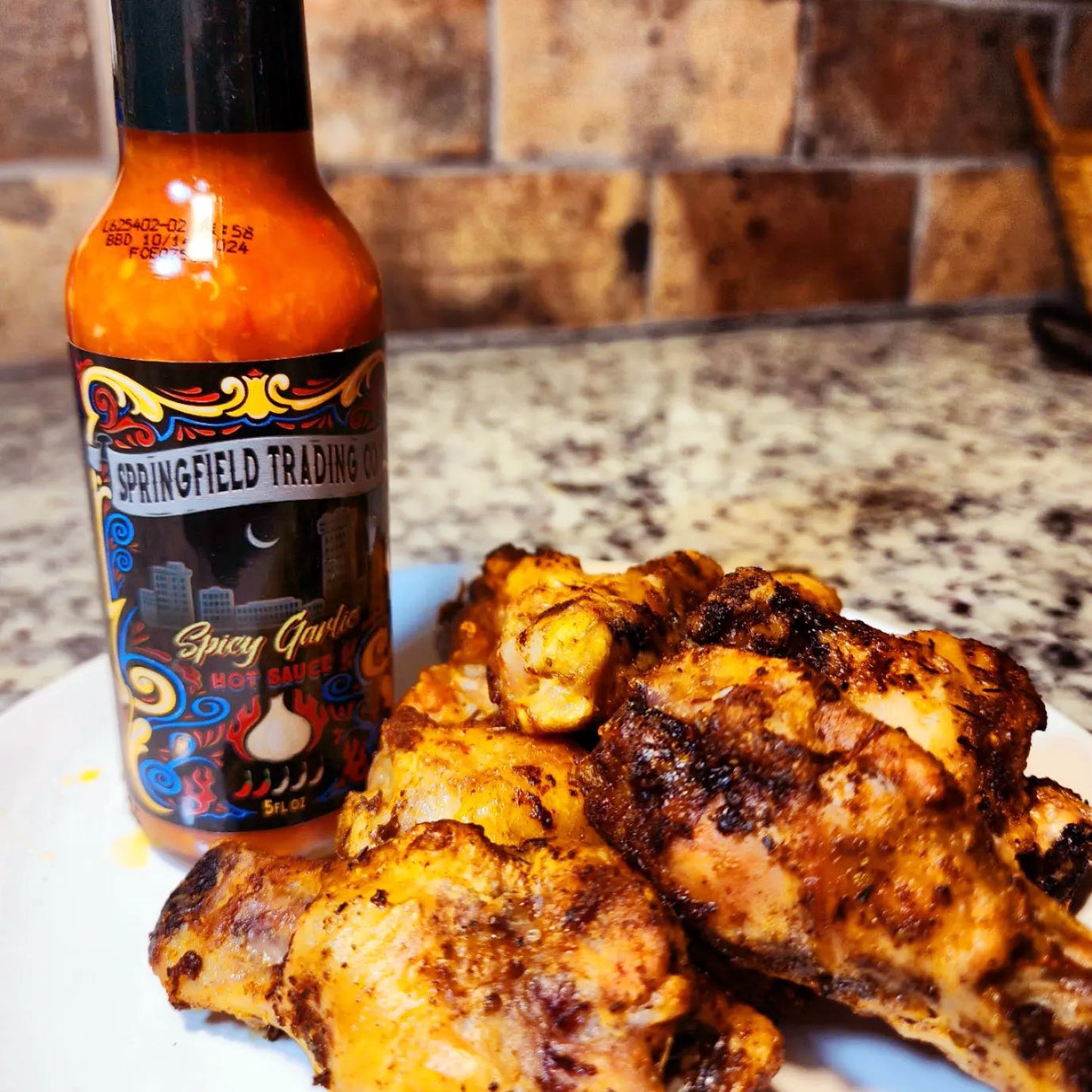 Spicy Garlic Hot Sauce 5oz