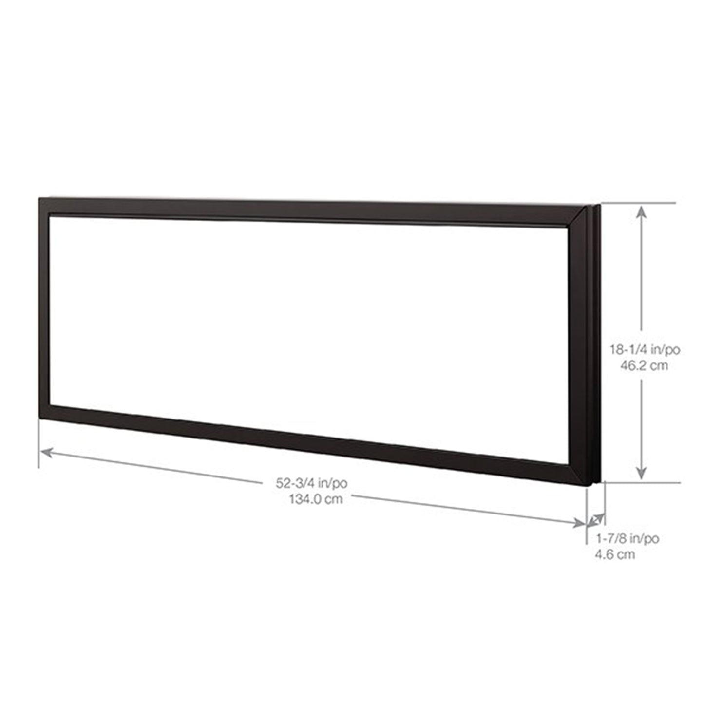 Dimplex Trim for XLF50, Black Metal