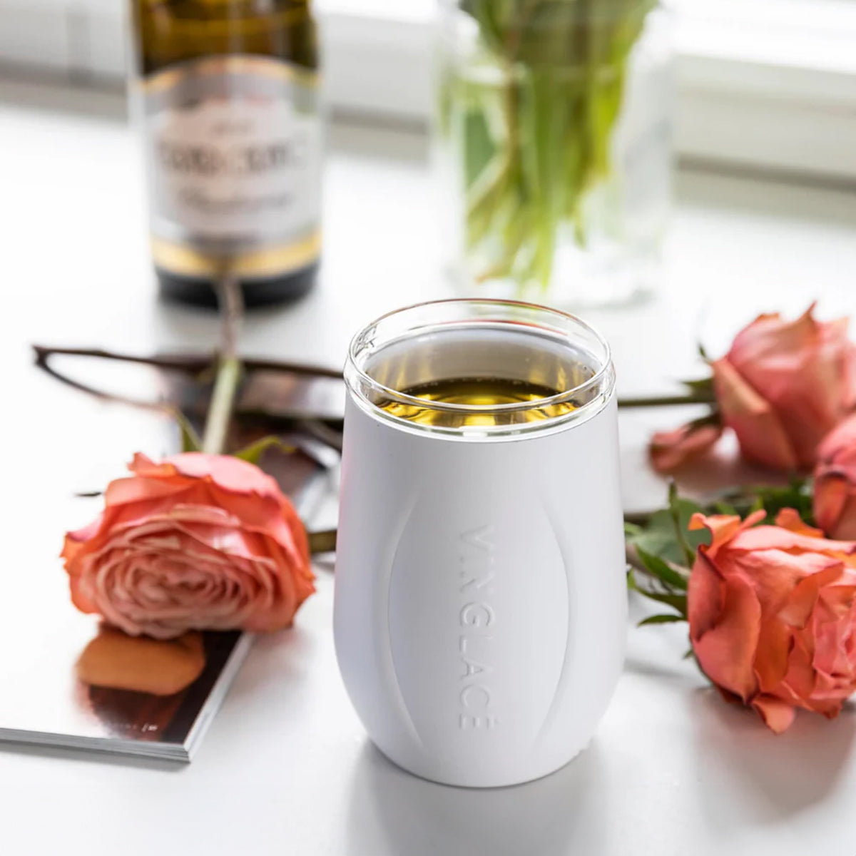 Vinglacé Glass Lined Wine Tumbler