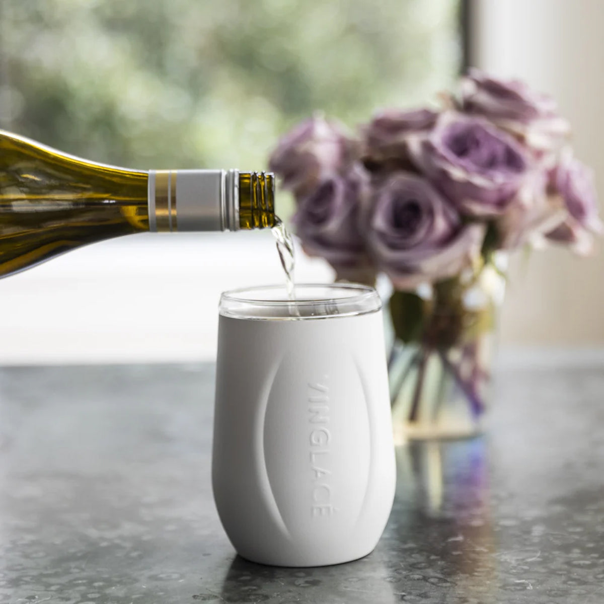 Vinglacé Glass Lined Wine Tumbler