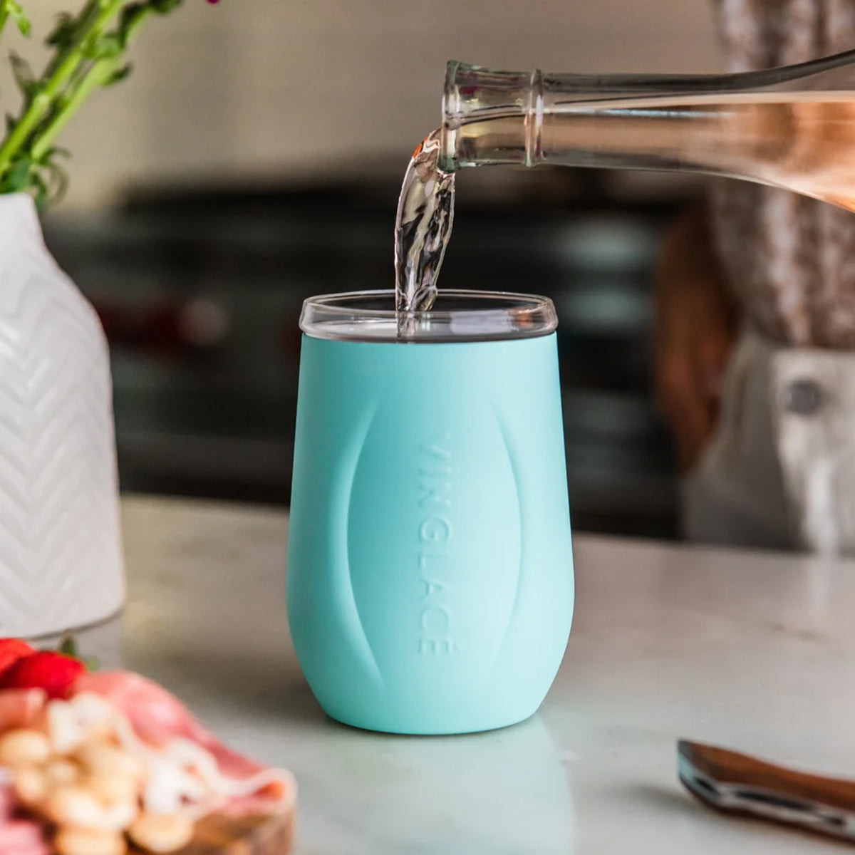 Vinglacé Glass Lined Wine Tumbler