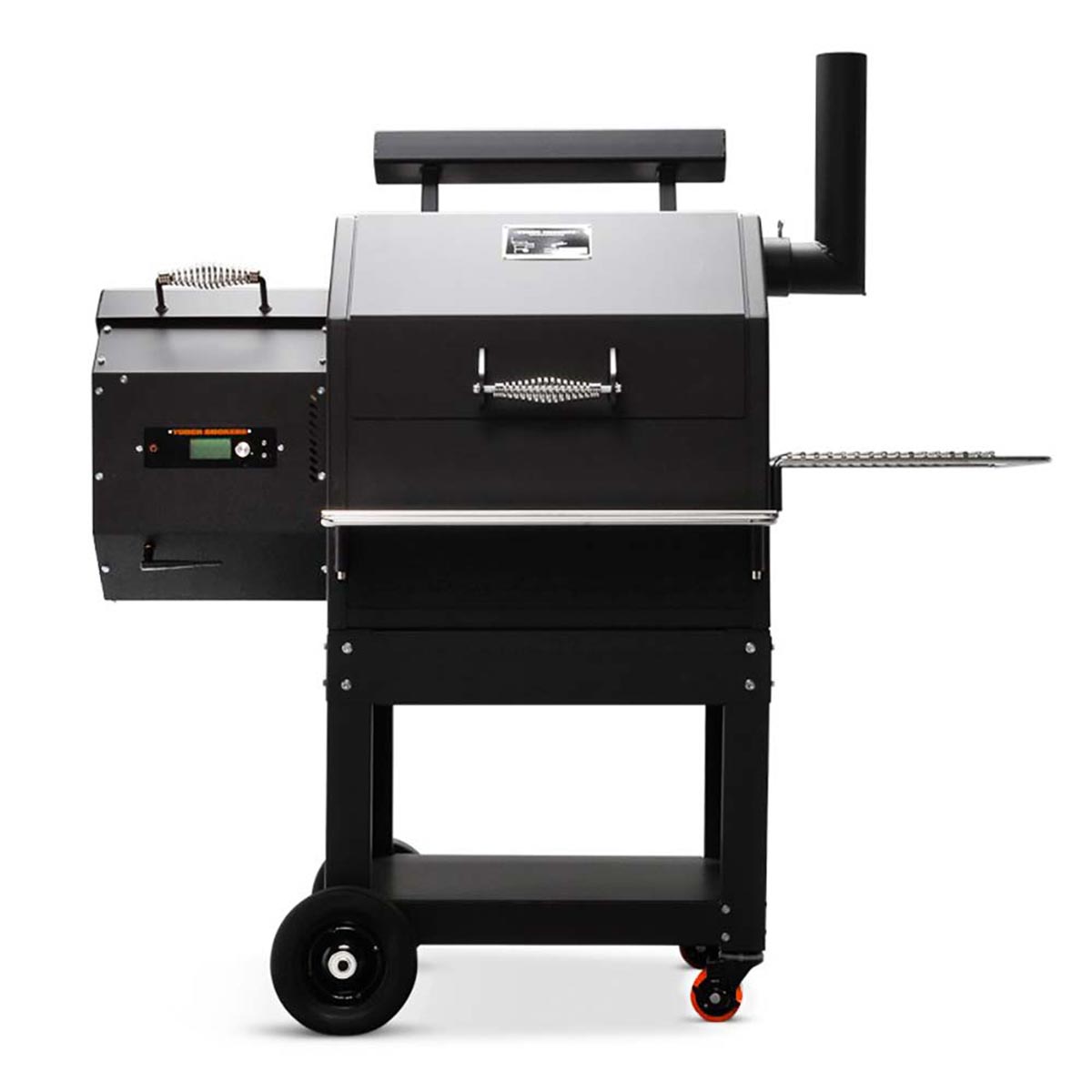 Yoder Smokers YS480s Pellet Grill (Standard Cart) w/ T-Stat Door Kit