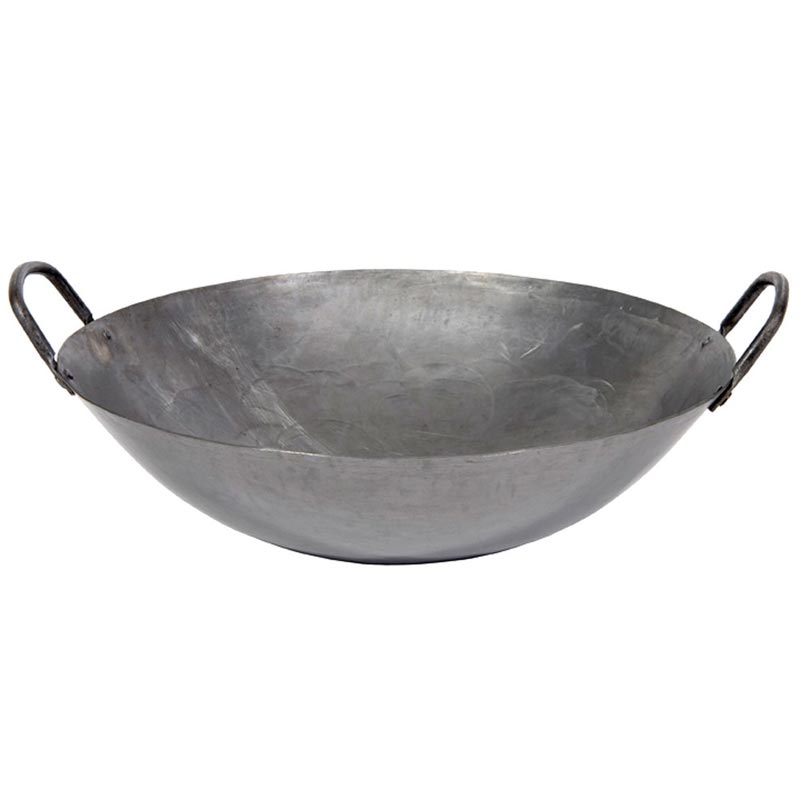 18" Hand Hammered Cantonese Wok 34818